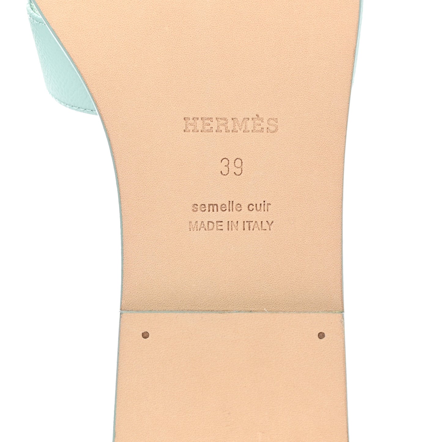 Epsom Oran Sandals 39 Vert Embrun