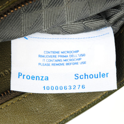 Proenza Schouler Lambskin Medium PS1 Satchel Dark Olive 7 of 13
