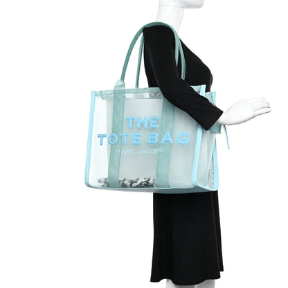 Marc Jacobs Nylon The Mesh Large Tote Bag Pale Blue 2 of 11