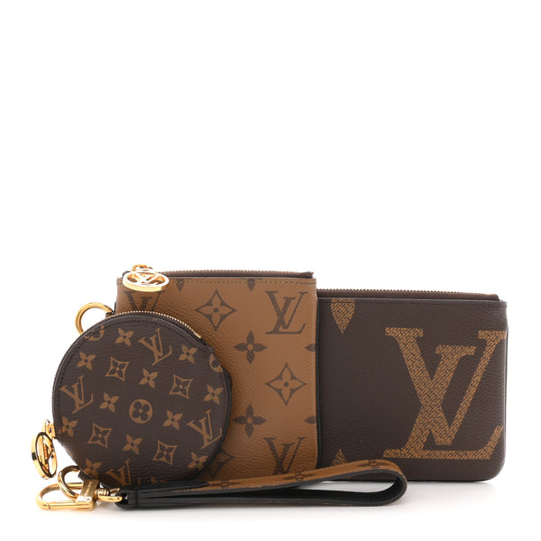 Louis Vuitton Reverse Monogram Giant Trio Pouch 1891689 – FASHIONPHILE