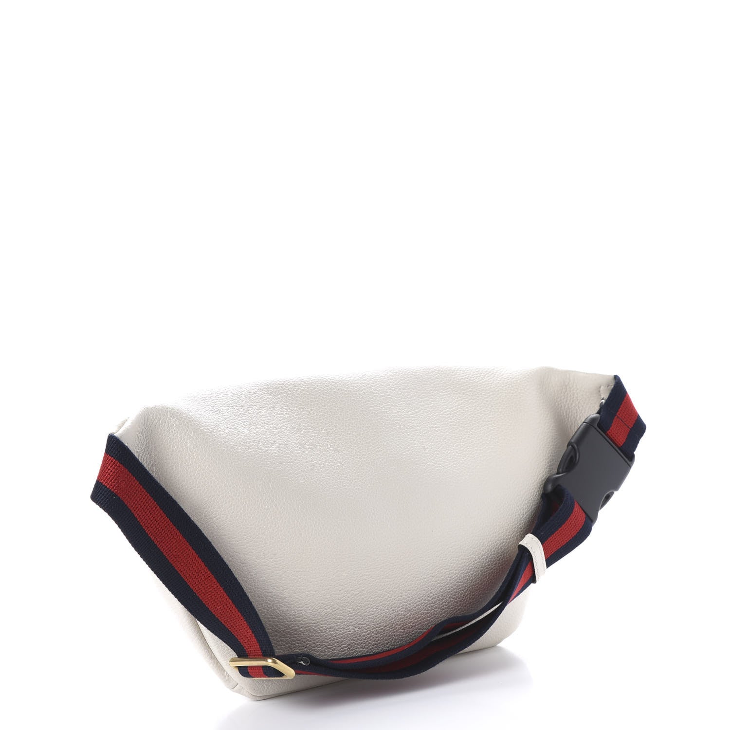 Gucci Grained Calfskin Logo Belt Bag White 2 of 10