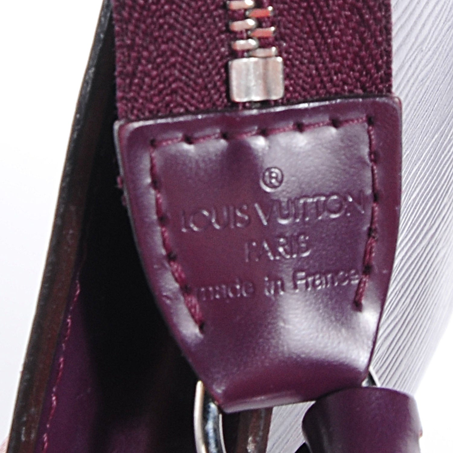 Louis Vuitton Epi Pochette Accessories 24 Cassis Purple 5 of 7