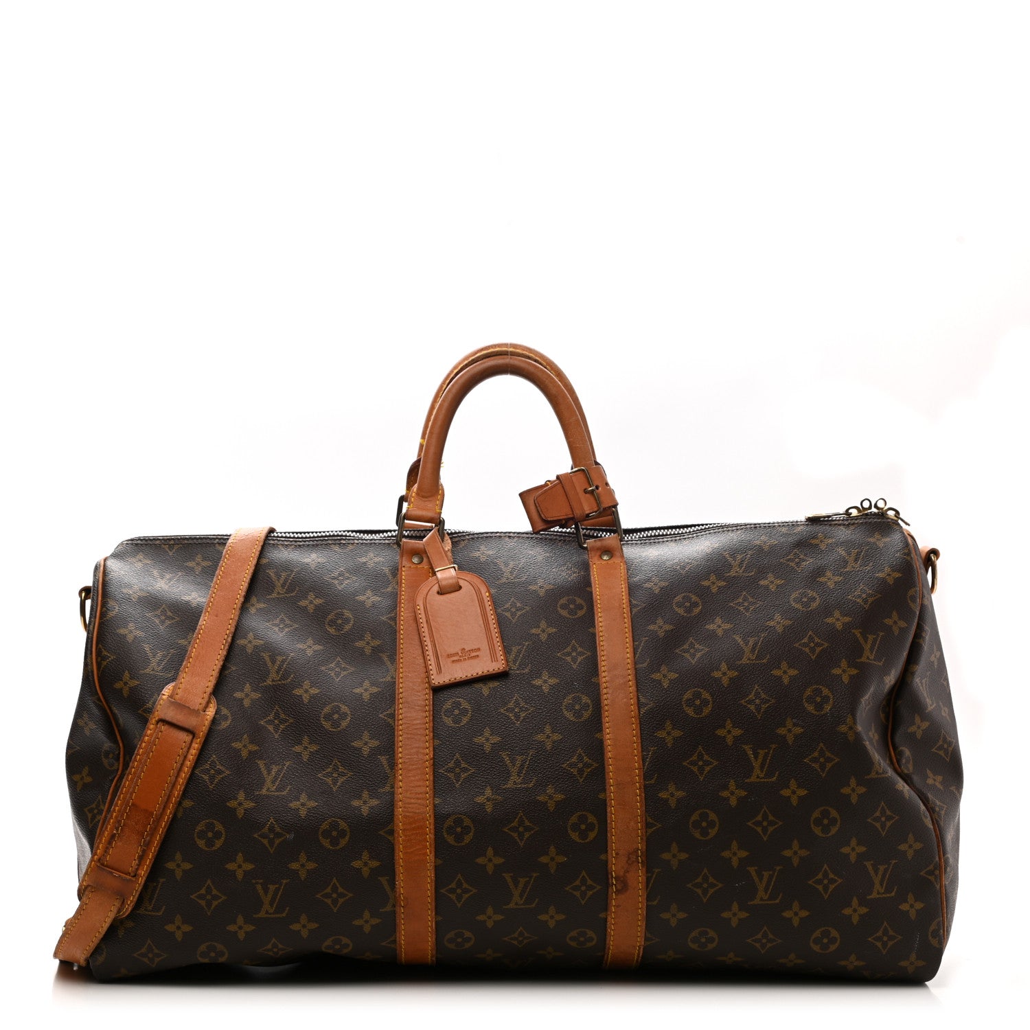 Louis Vuitton Monogram Keepall Bandouliere 55 1 of 23