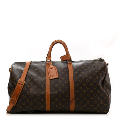 Louis Vuitton Monogram Keepall Bandouliere 55 1 of 23