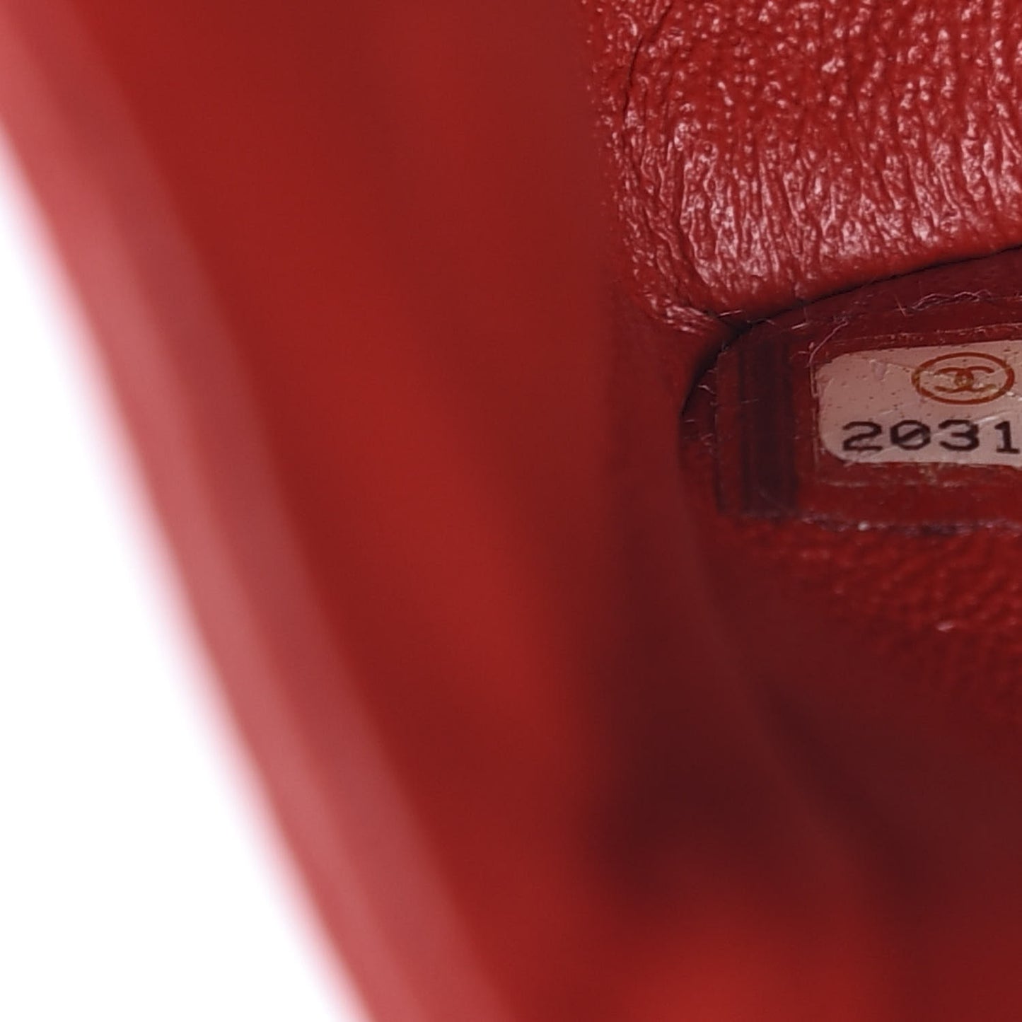 Lambskin Quilted Medium Double Flap Red