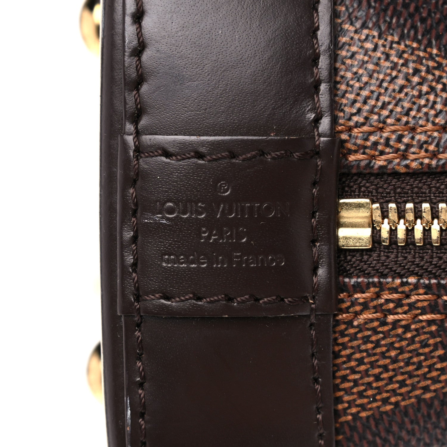 Louis Vuitton Damier Ebene Alma BB 12 of 14