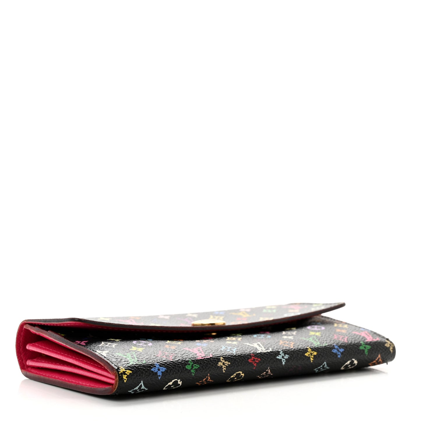 Monogram Multicolor Sarah Wallet Black Grenade