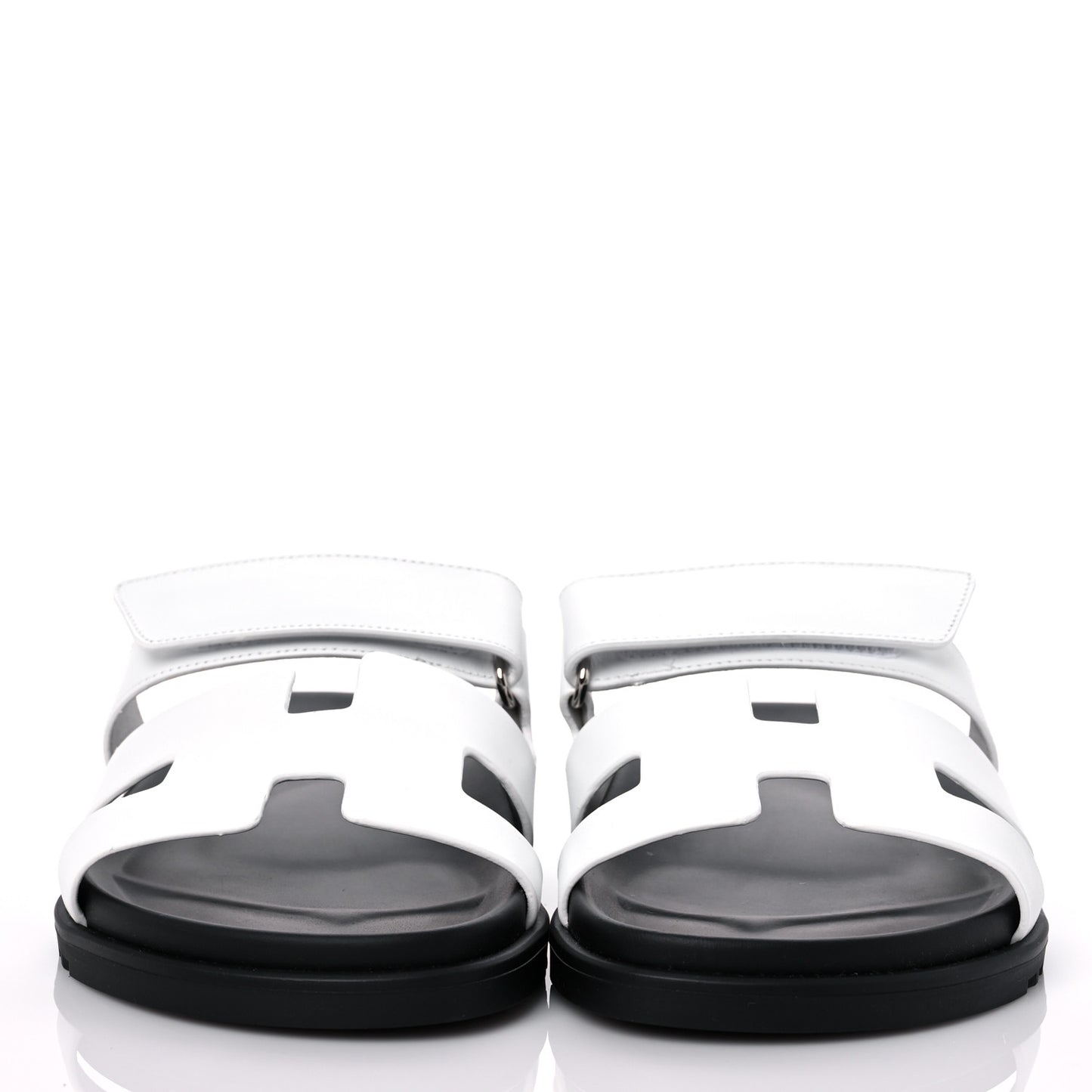 Calfskin Womens Chypre Sandals 40.5 White