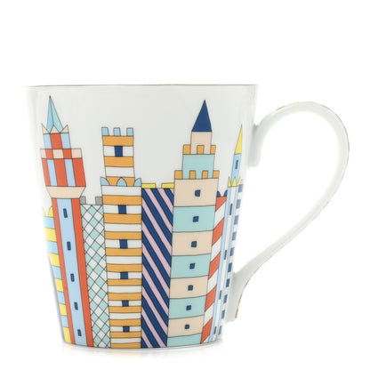Hermes Porcelain Epopee Mug 3 of 7