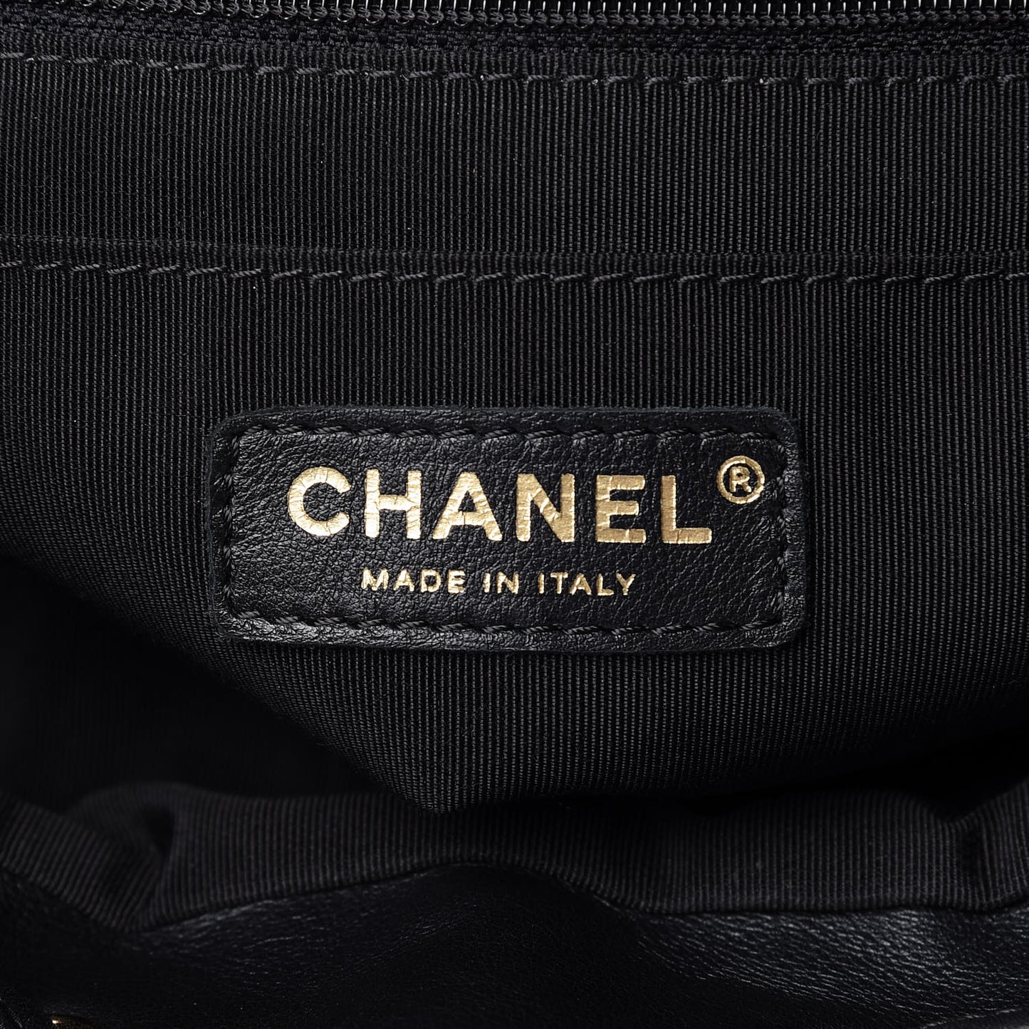 Calfskin Quilted Large Urban Spirit Backpack Black