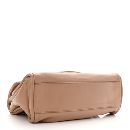 Chanel Lambskin Quilted Large Mademoiselle Double Flap Light Brown 4 of 10