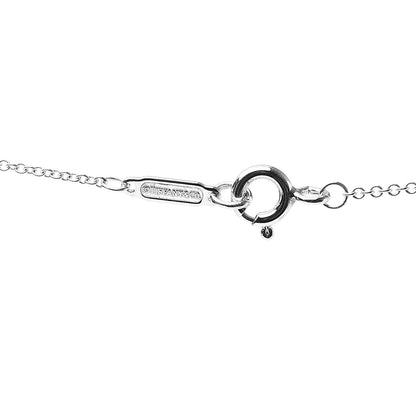 Tiffany Sterling Silver Twist Heart Pendant Necklace 6 of 7