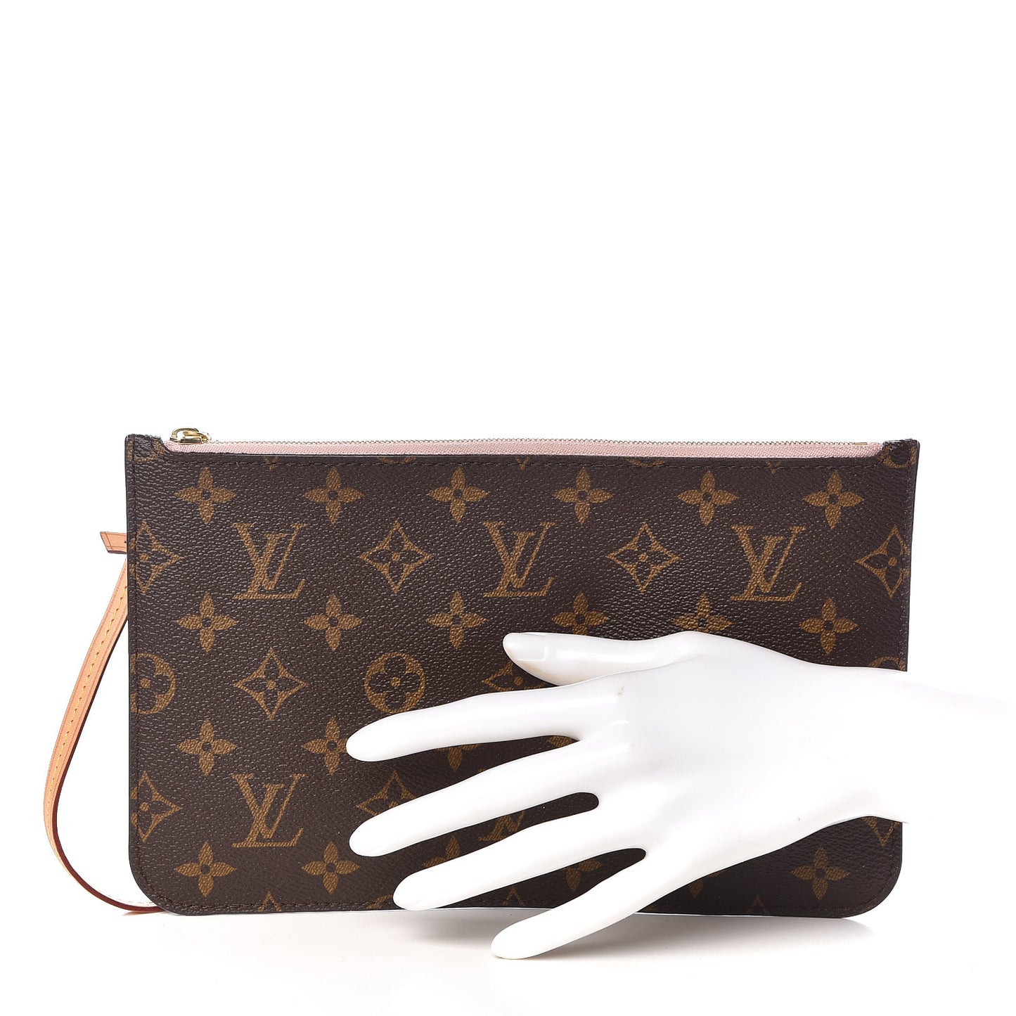 Monogram Neverfull MM GM Pochette Rose Ballerine