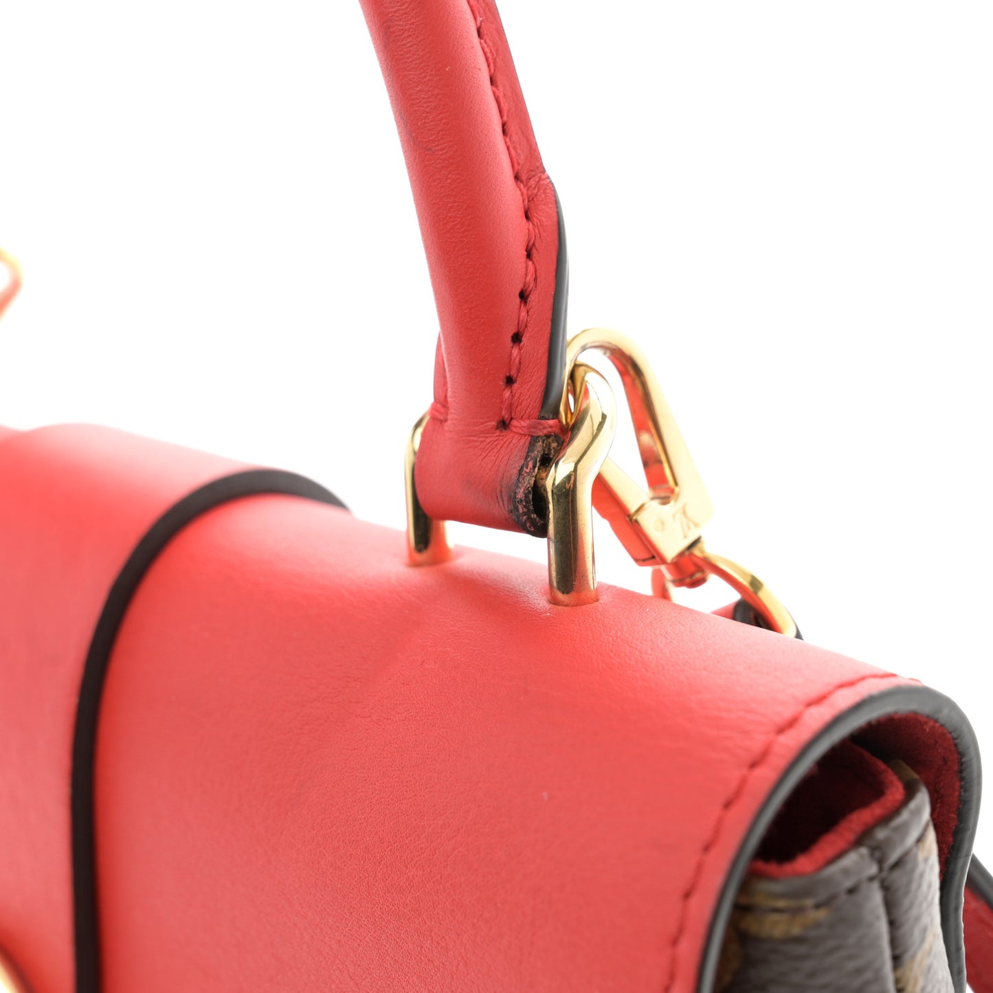 Monogram Locky BB Coquelicot