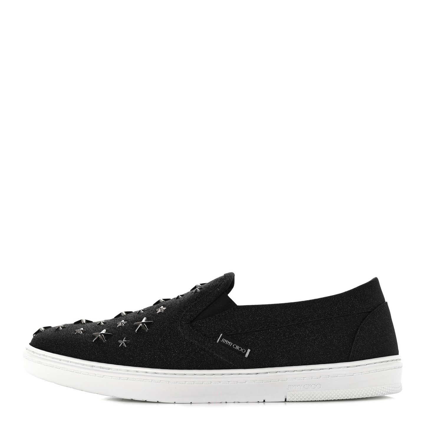 Fine Glitter Suede Mens Grove Sneakers 42 Black