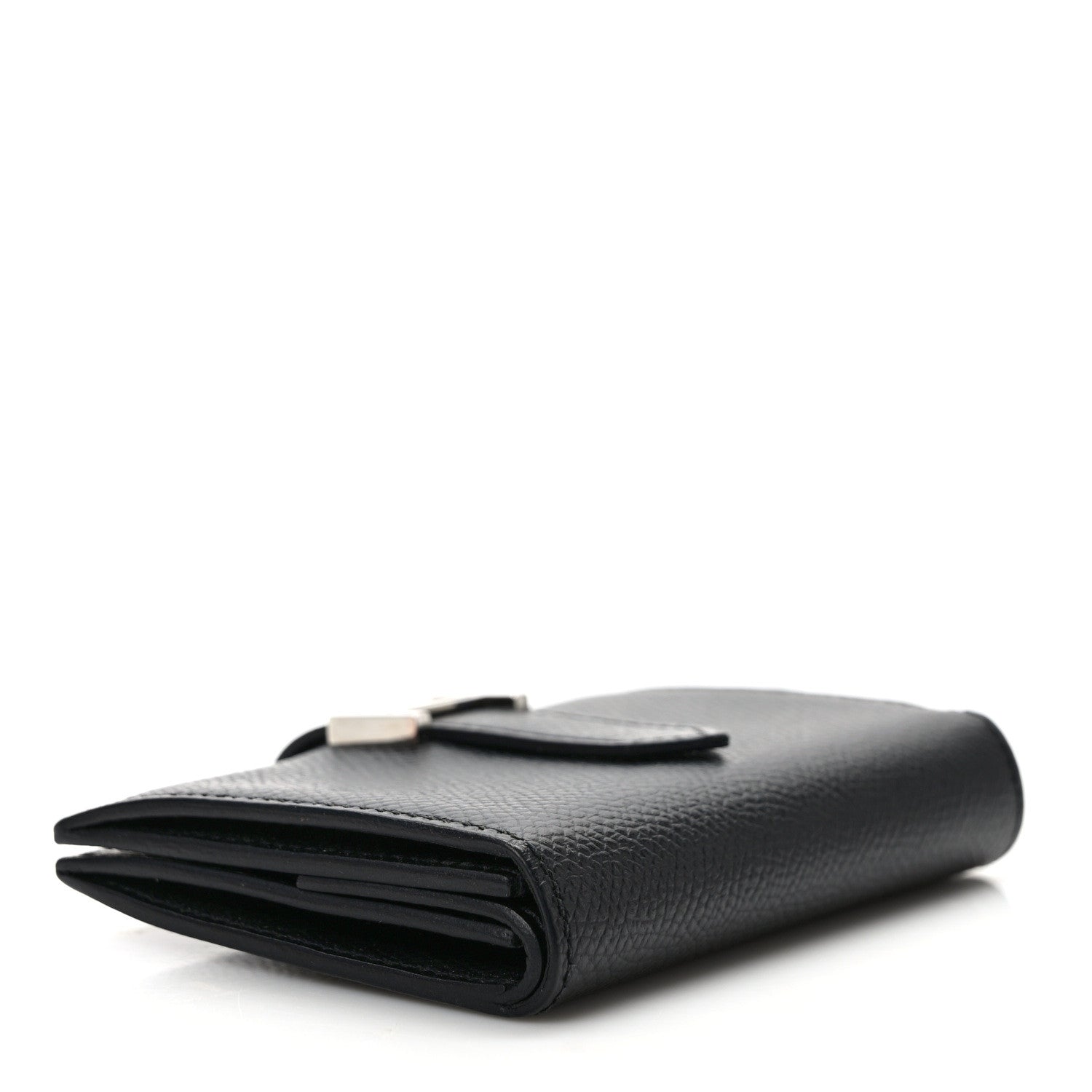 Hermes Epsom Mini Bearn Wallet Black 4 of 7