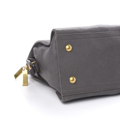 Saint Laurent Sheepskin Small Cabas ChYc Grey 8 of 11