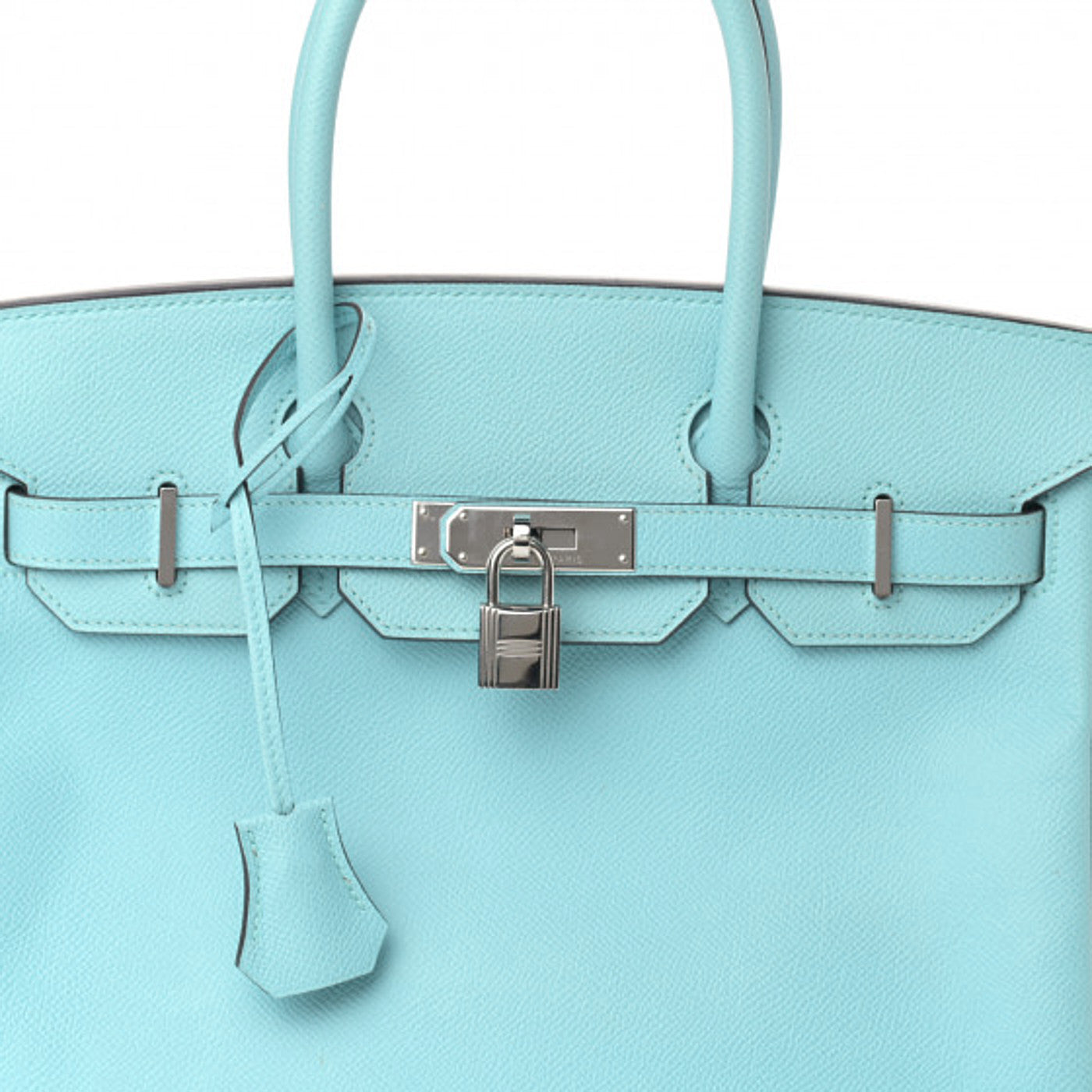 Epsom Birkin 30 Bleu Atoll