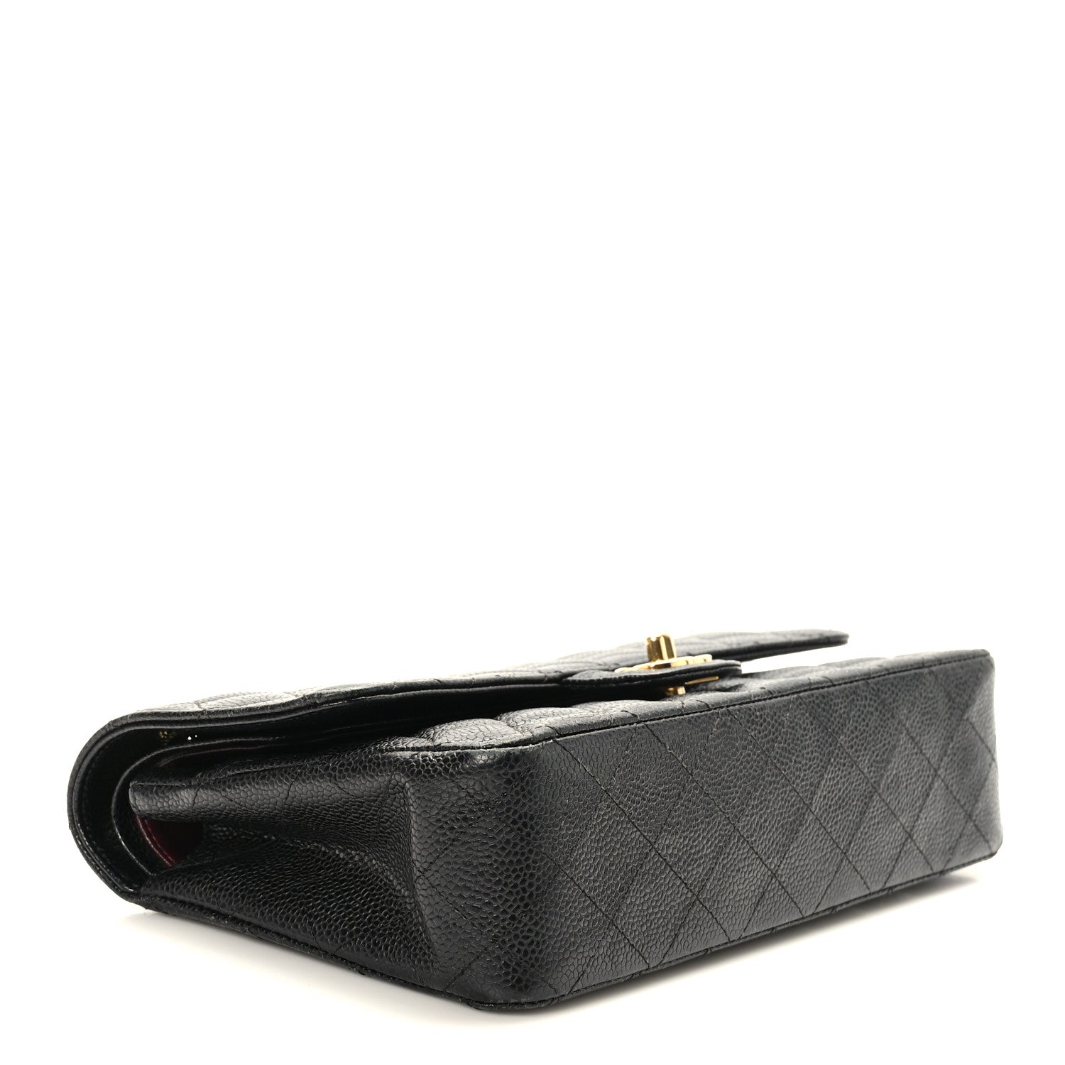 Chanel Caviar Quilted Medium Double Flap Black 4 of 9