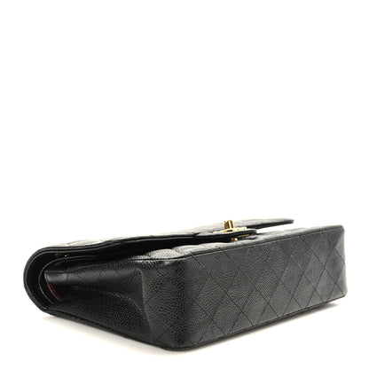 Chanel Caviar Quilted Medium Double Flap Black 4 of 9
