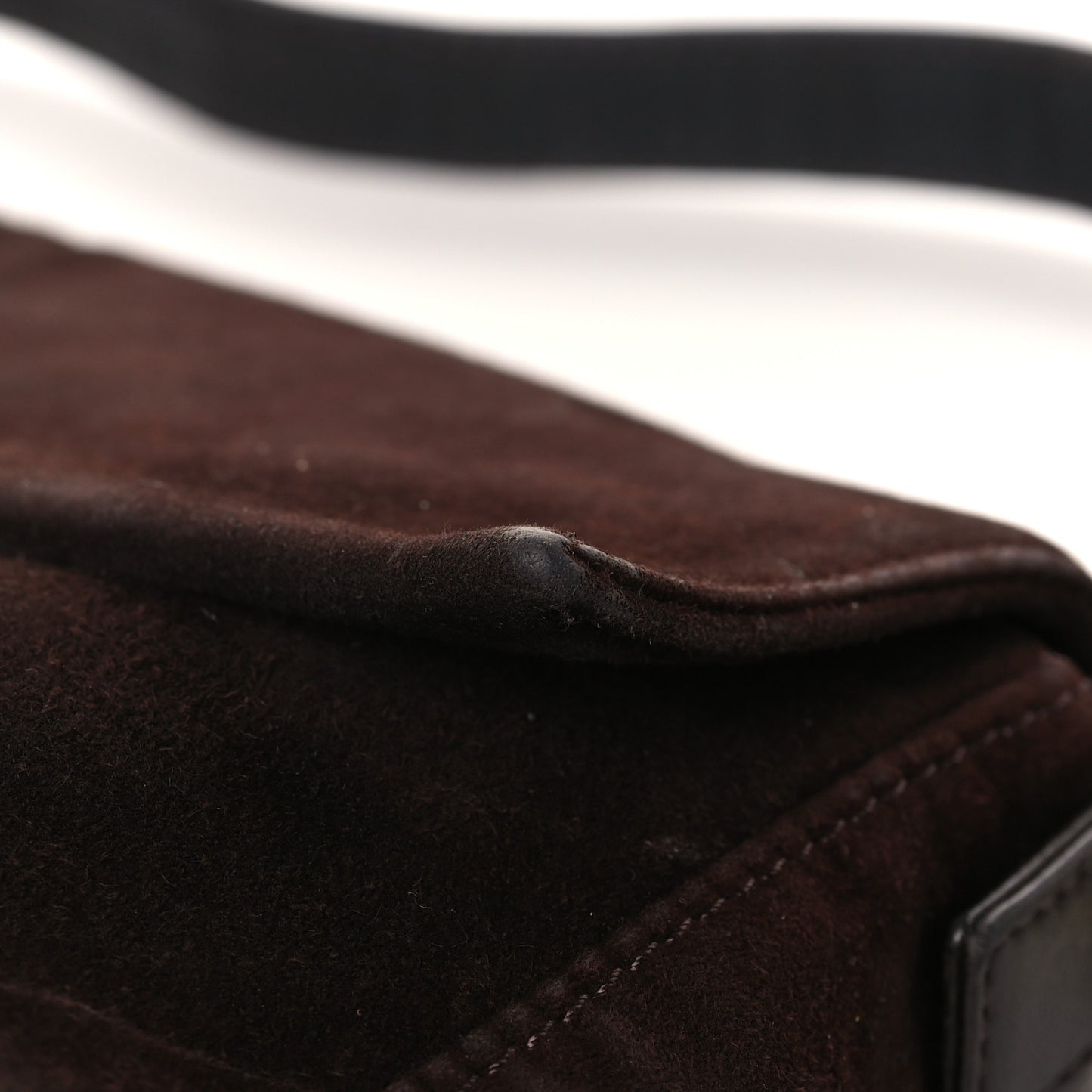 Suede Baguette Brown
