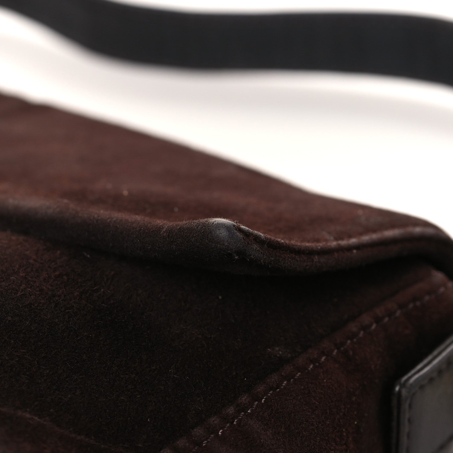 Fendi Suede Baguette Brown 10 of 10