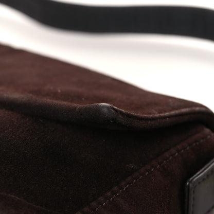 Fendi Suede Baguette Brown 10 of 10