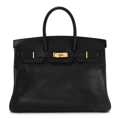 Hermes Ardennes Birkin 35 Black 1 of 15
