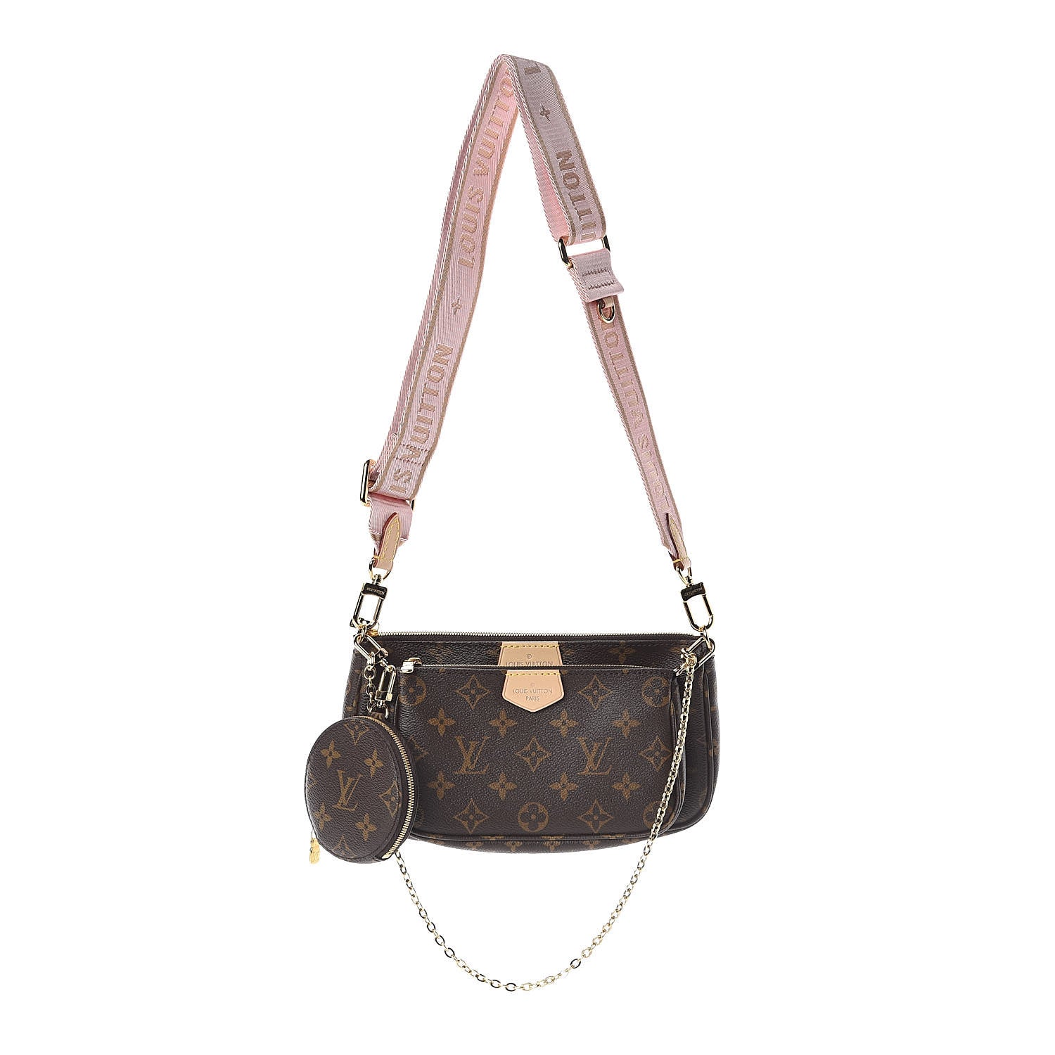 Louis Vuitton Monogram Multi Pochette Accessories Rose Clair 1 of 10