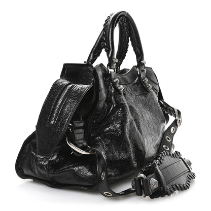 Balenciaga Agneau Arena Neo Cagole City Handbag Black 3 of 11