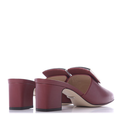 Gucci Malaga Kid Crystal Square G Madelyn Mules 37 Romantic Cerise 4 of 13
