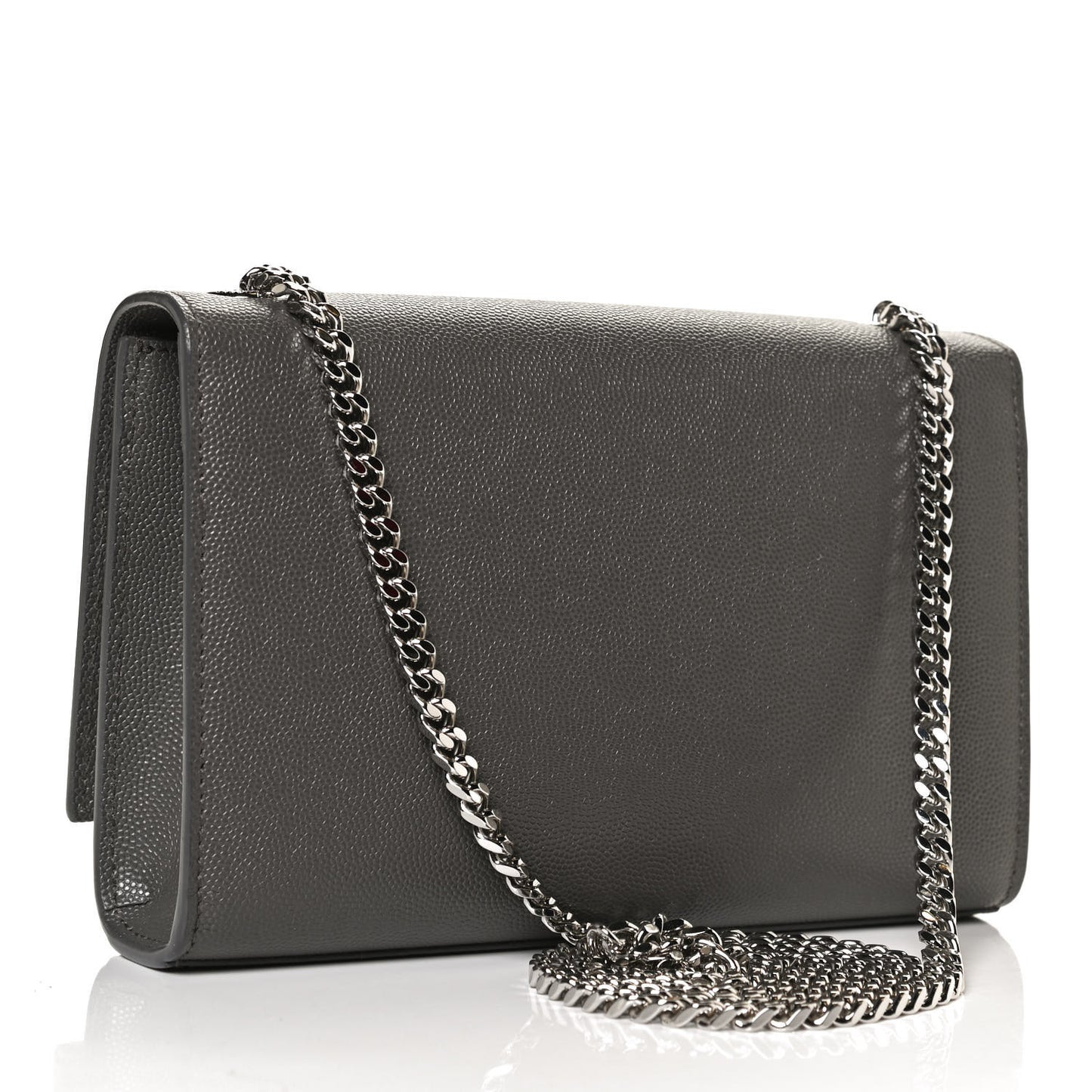 Grain De Poudre Small Classic Monogram Kate Tassel Satchel Earth