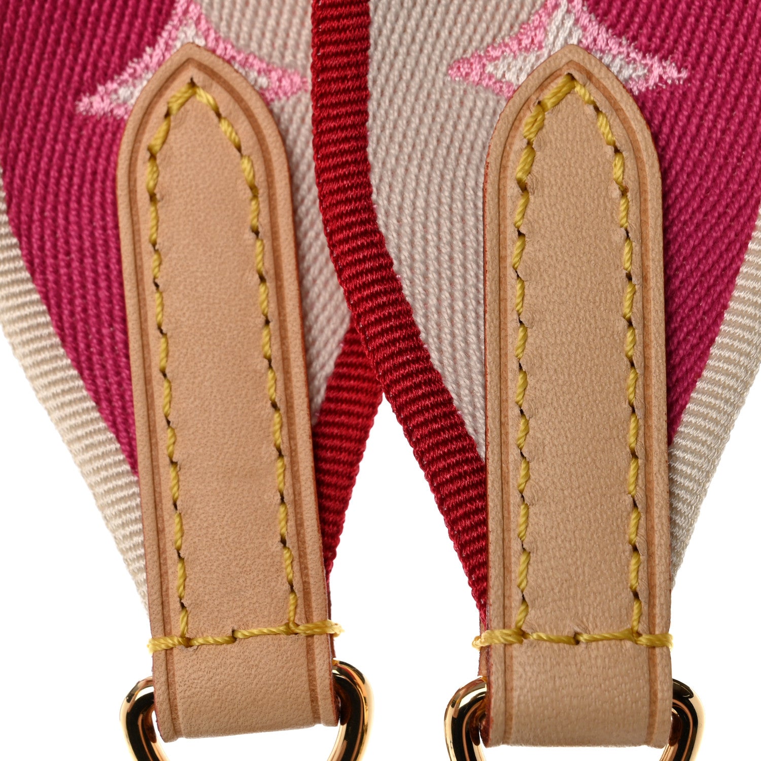 Louis Vuitton Jacquard Speedy Bandouliere 20 Shoulder Strap Fuchsia 6 of 6