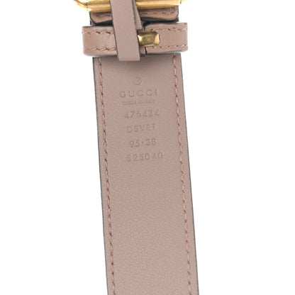 Gucci Calfskin Matelasse GG Marmont Belt Bag 95 38 Porcelain Rose 8 of 10