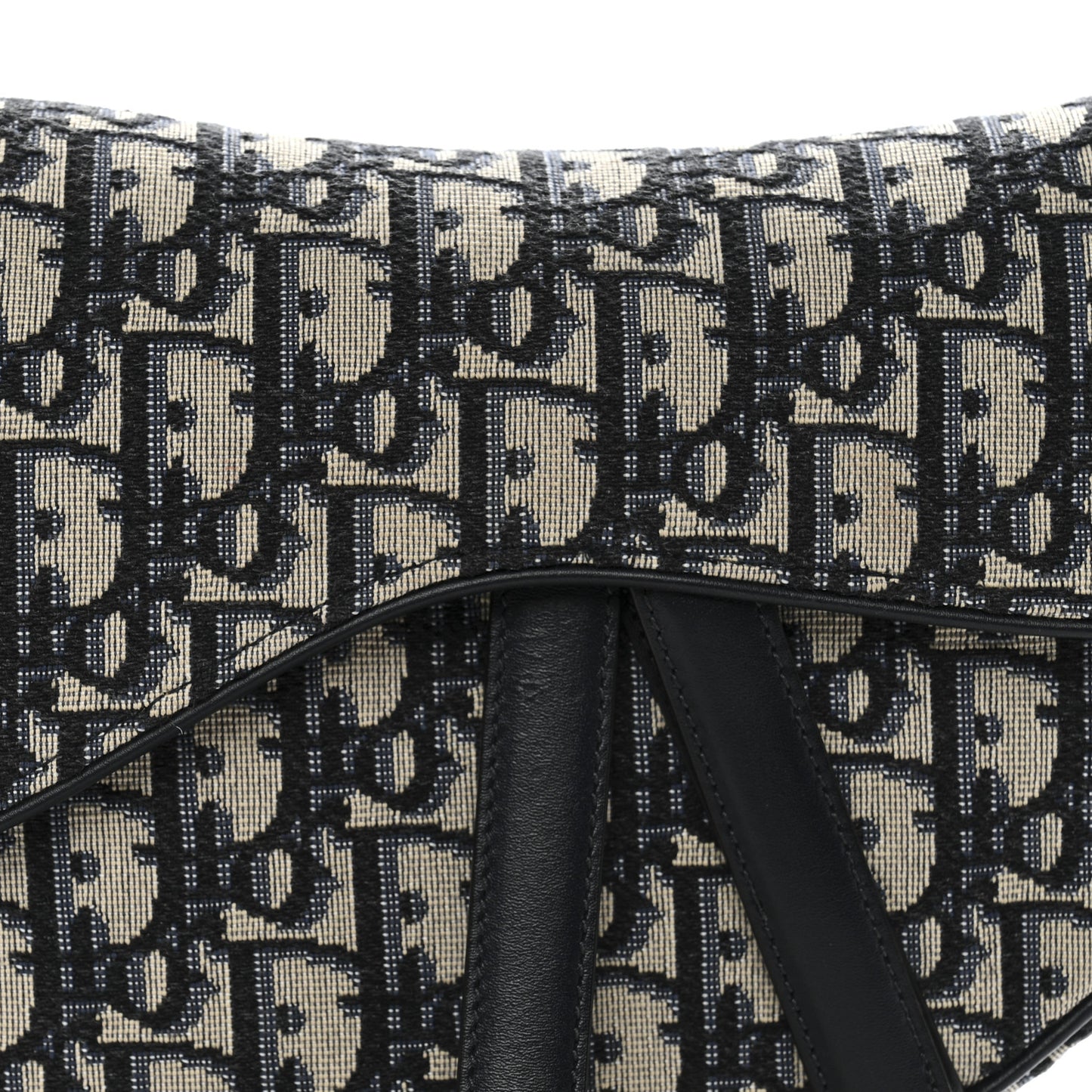 Oblique Saddle Bag Blue