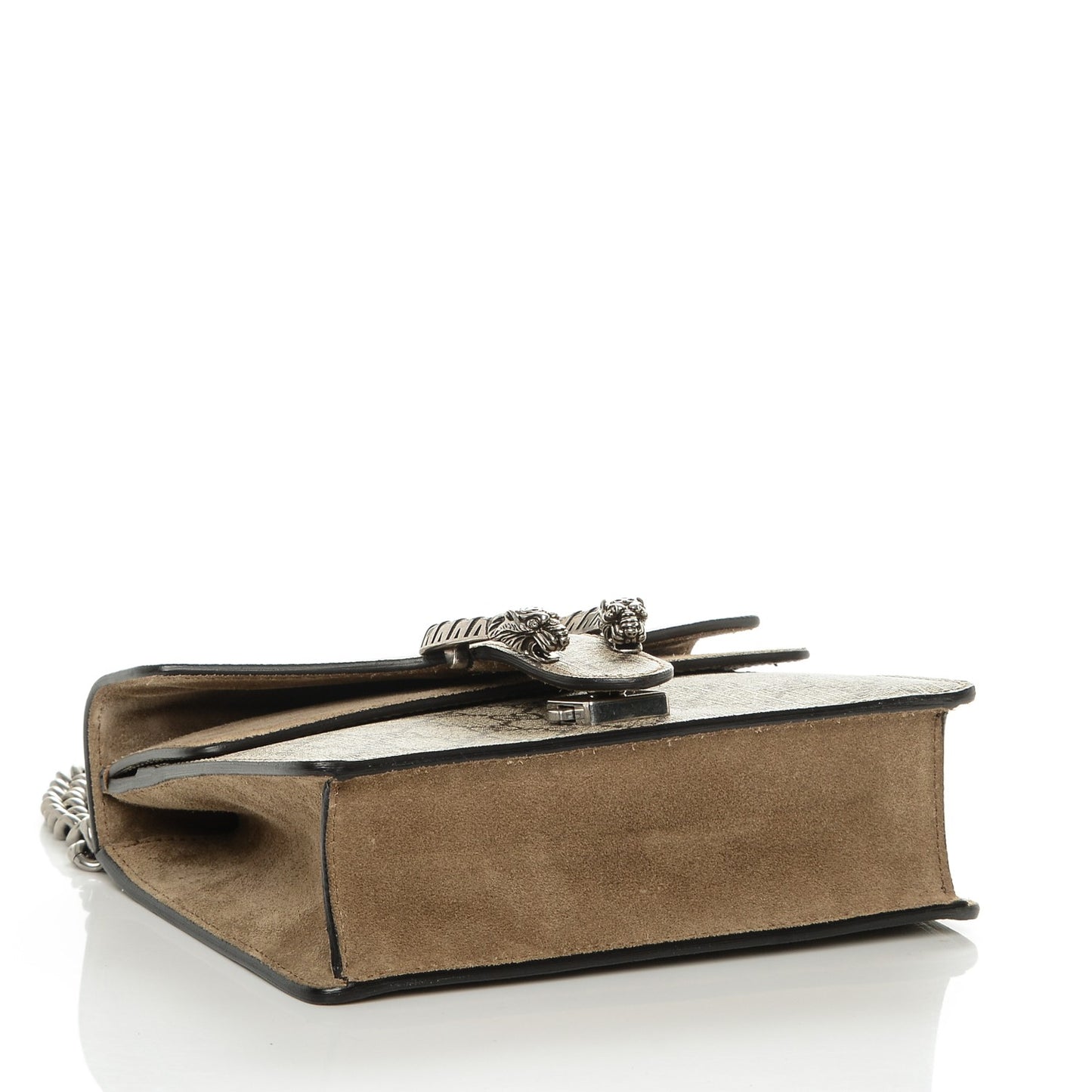 GG Supreme Monogram Mini Dionysus Shoulder Bag Taupe