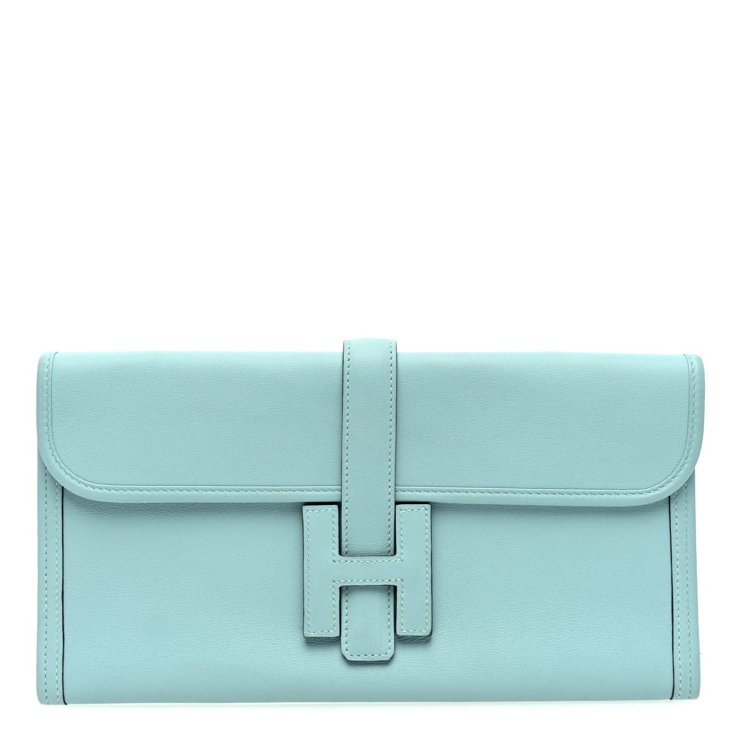 Hermes Swift Jige Elan 29 Clutch Bleu Atoll 1 of 10