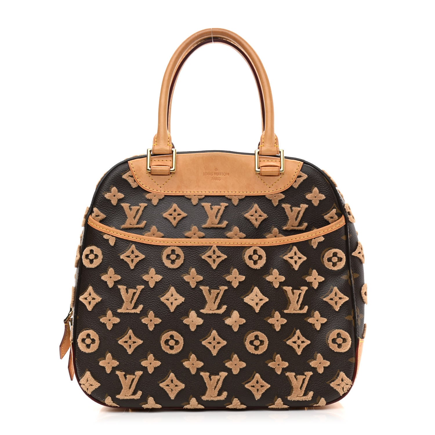 Louis Vuitton Monogram Tuffetage Deauville Cube Caramel 1 of 12
