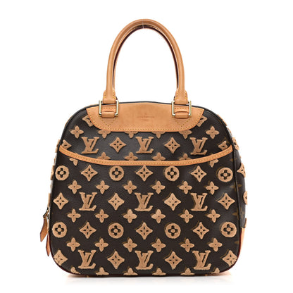 Louis Vuitton Monogram Tuffetage Deauville Cube Caramel 1 of 12