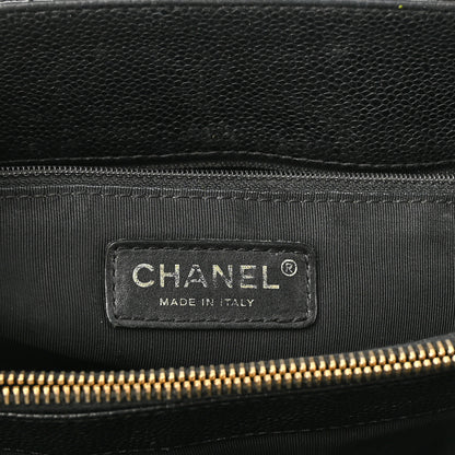 Chanel Caviar Quilted Grand Shopping Tote GST Black 6 of 10