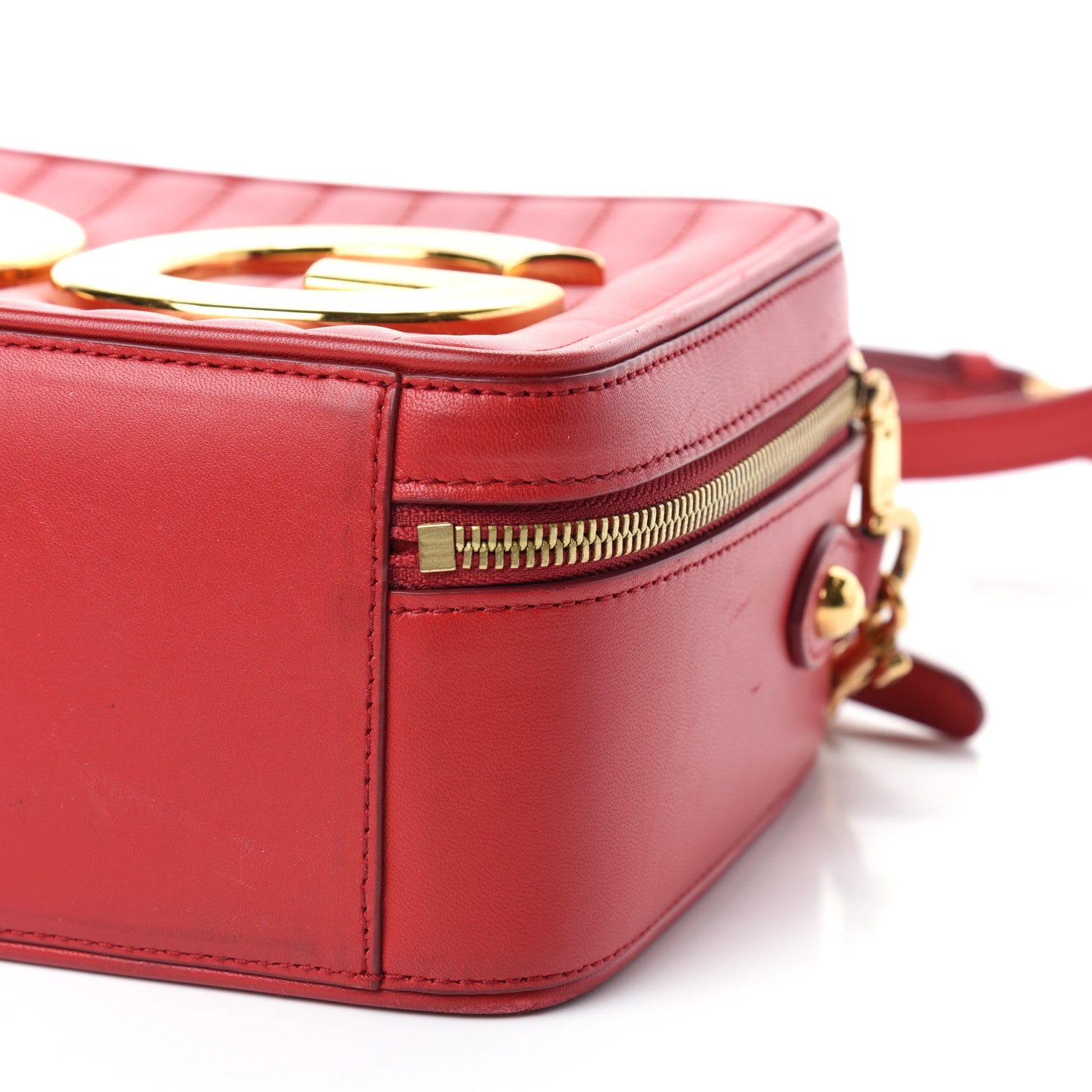 Dolce & Gabbana Nappa Quilted DG Girls Camera Bag Red 8 of 9