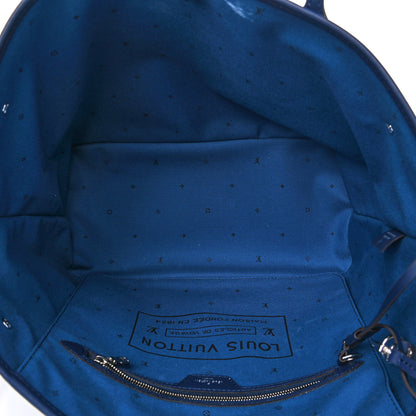 Louis Vuitton Monogram Escale Neverfull MM Blue 4 of 10