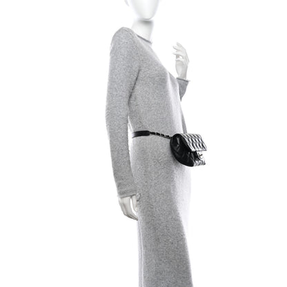 Chanel Calfskin Quilted CC Uniform Flap Belt Bag Black 2 of 11