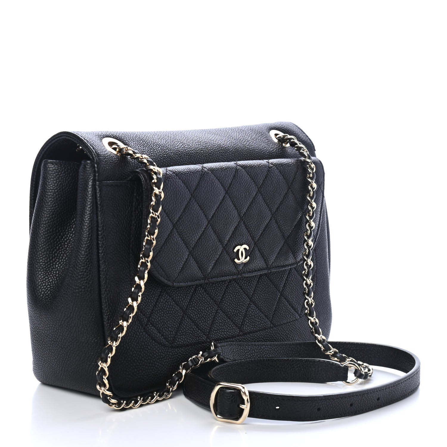 Chanel Caviar Quilted Small Flap Black 2 of 4