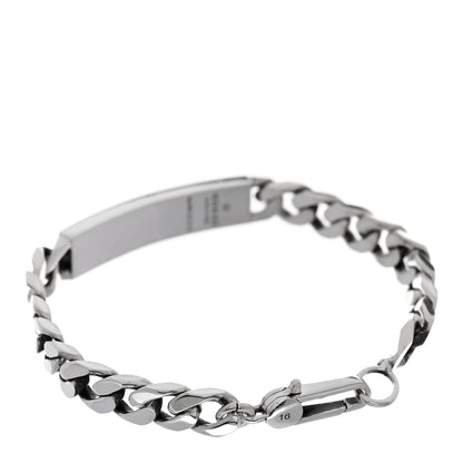 Gucci Sterling Silver GucciGhost Hamlet Skull ID Chain Bracelet 2 of 4