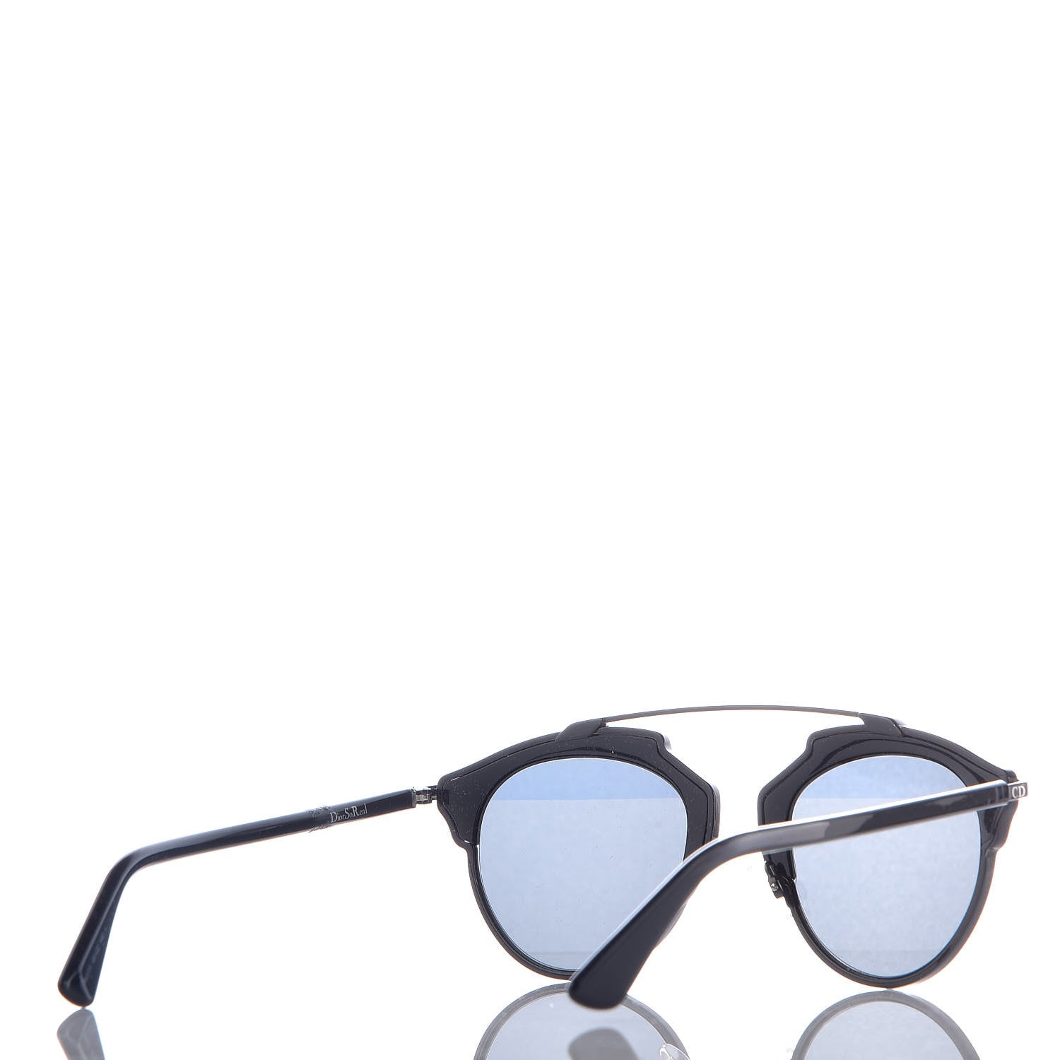 Christian Dior Mirrored So Real Sunglasses Black 4 of 8