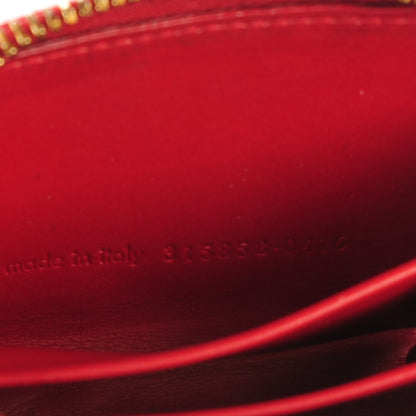 Saint Laurent Calfskin Small Coin Purse Red 8 of 8