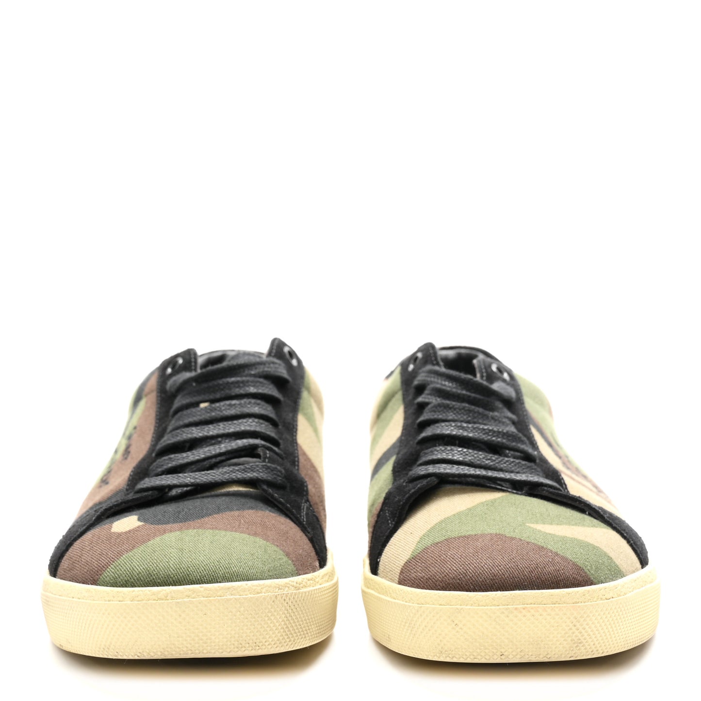 Canvas Camouflage Signa SL/06 Low Top Sneakers 43 Kaki