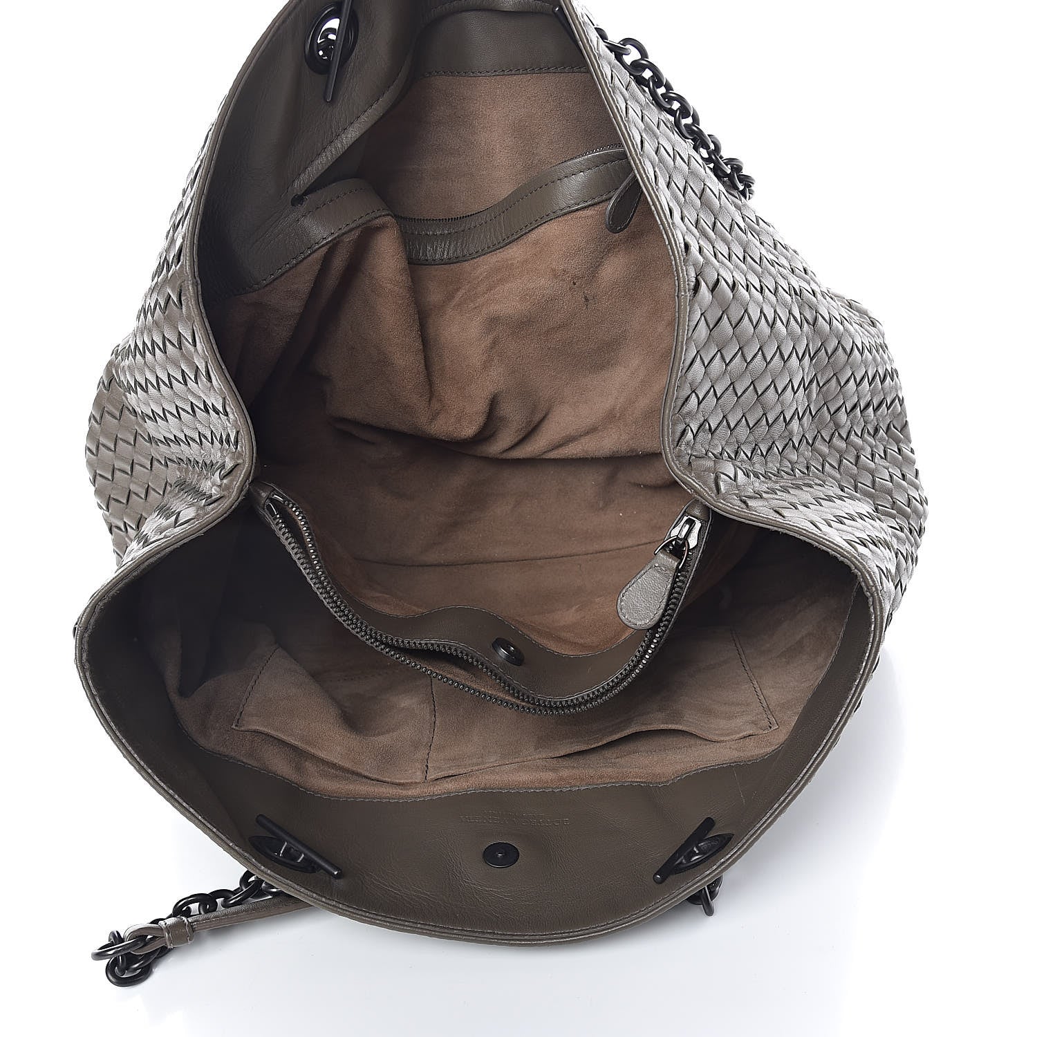 Bottega Veneta Nappa Intrecciato Large Classic Chain Strap Tote Shadow 5 of 17