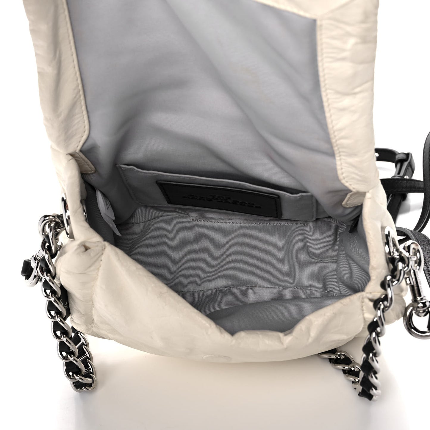 Lambskin The Pillow Bag White